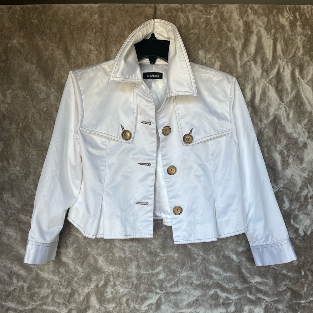 Bebe Cropped Jacket - image 1